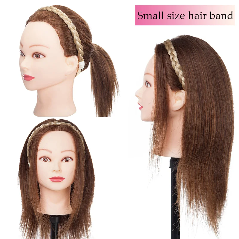 BENEHAIR Sentetik Örgülü Bantlar Sahte Saç Örgü saç bandı örgü saç aksesuarları Saç Uzatma Postiş Kadınlar İçin