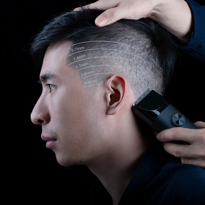 XİAOMİ MİJİA Saç Düzeltici Makinesi IPX7 Su Geçirmez Saç Kesme Profesyonel Akülü Elektrikli Saç Kesme Berber Düzelticiler Erkekler