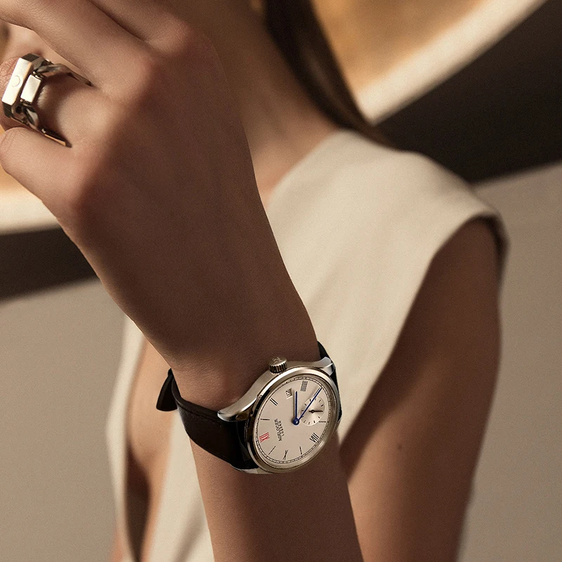 Agelocer Marka Lüks Kadın Mekanik Saat Otomatik Bilezik Deri Kayış 36mm Bayanlar kol saati Orijinal Saatler