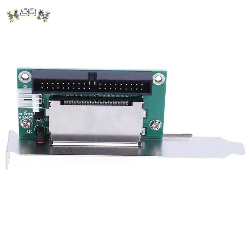 40-Pin CF kompakt flash kart 3.5 IDE dönüştürücü adaptör PCI braketi arka panel