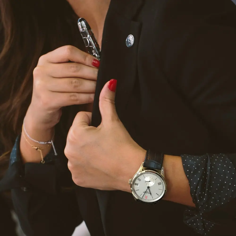 Agelocer Marka Lüks Kadın Mekanik Saat Otomatik Bilezik Deri Kayış 36mm Bayanlar kol saati Orijinal Saatler