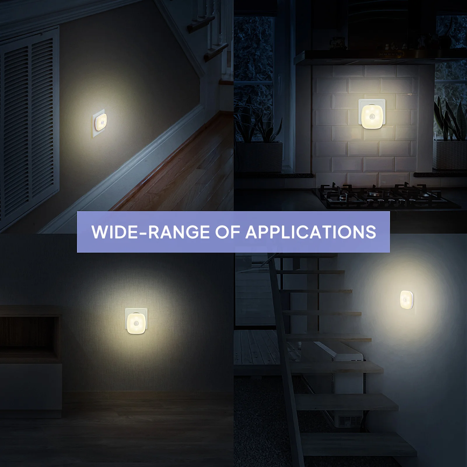 Gece Lambası AB Tak Akıllı hareket sensörlü led Gece Lambası İle Uyumlu Thuis Gangpad Wc Yatak Odası İçin hal Yolu A3