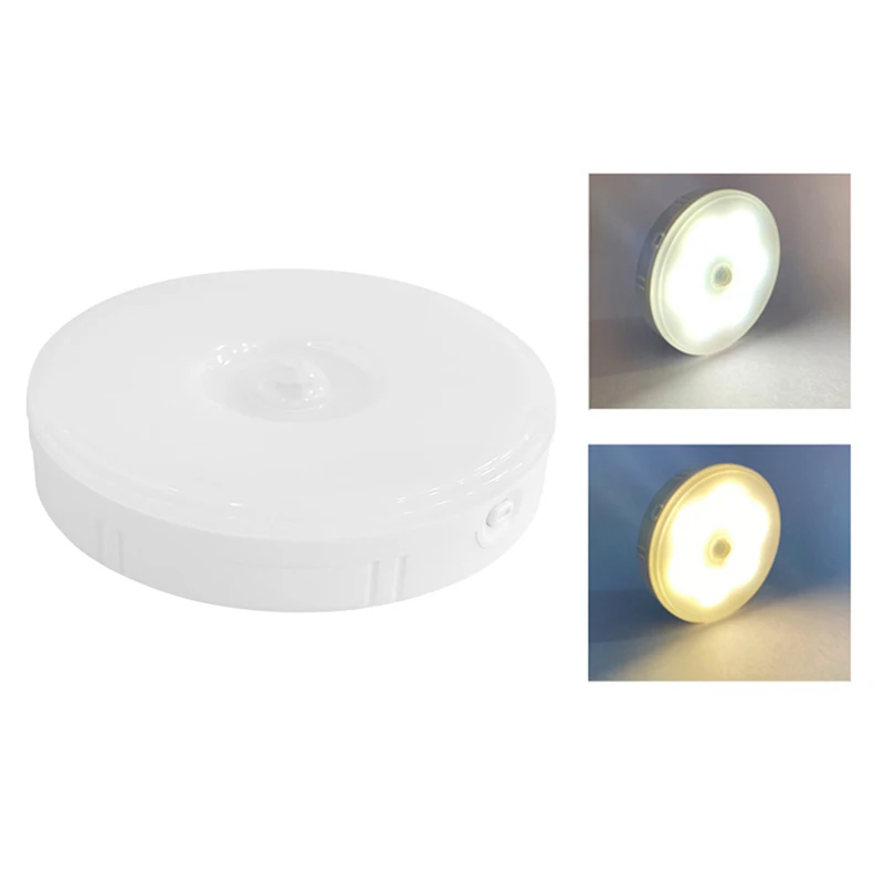 PIR hareket sensörlü led Gece Lambası USB Şarj Edilebilir Kısılabilir Gece Lambası dolap ışığı Kablosuz dolap ışığı