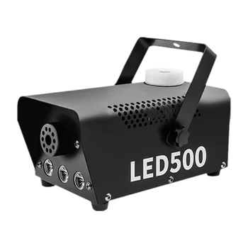 Sahne özel efekt sis makinesi 500W sis makinesi Disko ayarı atmosfer LED sis makinesi Küçük özel oda