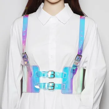 Kadın Moda PU Deri Elastik PVC Yelek Korse Kadın Kemer Ceket kemerli elbise Dekorasyon geniş bant J065