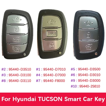 Satış sonrası 3/4 Düğme Hyundai Tucson İçin akıllı anahtar 95440-D7010 95440-D3510 95440-D3000 D7000 D3500 D3010 D3110 2S610 D3100 F8000