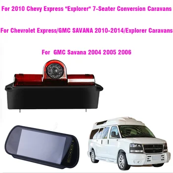 HD Araba Stop Lambası Dikiz Fren İşığı Kamera İçin Chevrolet Express / GMC SAVANA 2005-2018 / Explorer Van / Chevy Express