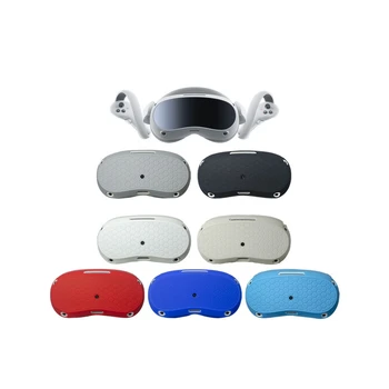 Pico 4 VR Gözlük Aksesuarları için Silikon Koruyucu Kılıf Beyaz Mavi Kırmızı