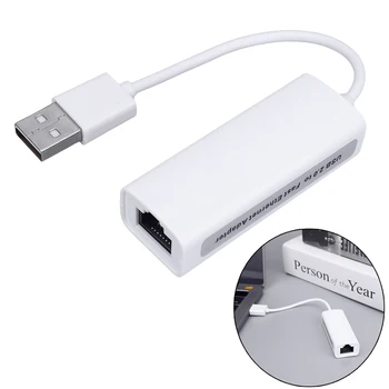Ağ Kartı Desteği Windows XP / 7 / Vista Linux PC Internet USB 100 Mbps Kablolu Kart Anti-parazit Nintendo Anahtarı Dizüstü Bilgisayar
