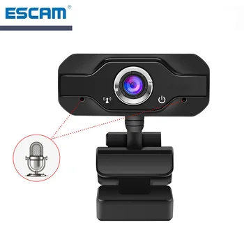 HD Webcam Dahili Çift Mikrofon Akıllı 1080P Web Kamera USB Pro Akışı Kamera Masaüstü Dizüstü Bilgisayarlar için Oyun Kamera OS Windows10 / 8