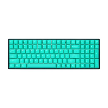 Taihao Perili Jöle Yeşim ABS Doubleshot Klavye Tuş Saydam Kübik mekanik klavye için Yeşil renk Colorway