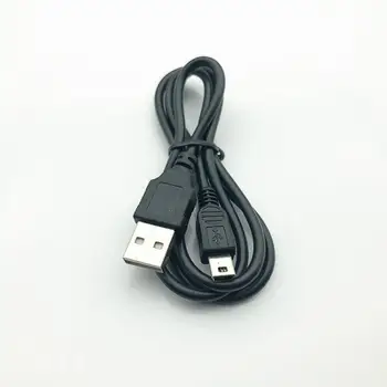 1000 Adet / grup 80cm mini usb Mini 5 Pin B veri şarj cihazı şarj kablosu Kordon Adaptörü Mini USB Adaptörü İçin MP3 MP4 Oyuncu