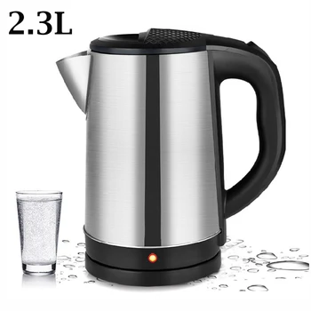 2.3 L elektrikli su ısıtıcısı ev paslanmaz çelik akıllı su ısıtıcılar otomatik kapanma kahve çay makinesi sıcaklık kontrolü su ısıtıcısı