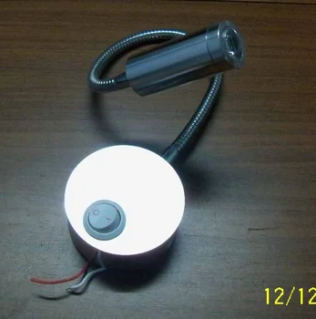 RV başucu lambası 3 W okuma lambası LED lamba 12V24V on-board lamba ile anahtarı ışık