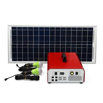 Mini güneş jeneratörü 500W taşınabilir güneş enerjisi sistemi hepsi bir arada makine