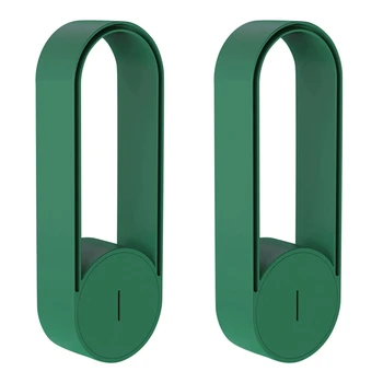 2X20 Milyon Negatif İyon Temizleyici Mini Taşınabilir Ev Ionizer USB Plug-İn Araba Hava Temizleyici Alan 31㎡-40㎡ Yeşil