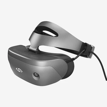 3 GÖZLÜK Blubur S2 versiyonu MR akıllı gözlük 3D kask sanal gerçeklik 3D gözlük kulaklık 2 kontrolörleri ile