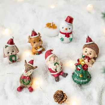 Noel kale bebek hediyeleri dekorasyon yaratıcı Noel masa dekorasyon