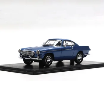 Reçine 1: 43 Ölçekli P1800 nostaljik araba Modeli Mavi Yetişkin Klasik Koleksiyonu Hediye Ekran Hatıra Süsleme