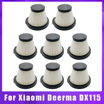 Hepa filtre Xiaomi Deerma DX115 DX115S DX115C taşınabilir elektrikli süpürge yedek parçaları