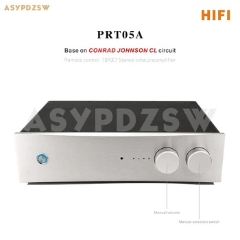 HIFI PRT05A Uzaktan kumanda 12AX7 Stereo tüp preamplifikatör Tabanı CONRAD JOHNSON CL devre
