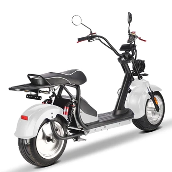 Elektrikli Bisiklet AET COC onaylı Citycoco 1500w elektronik scooter 60v 20ah / 12ah elektrikli motosikletler