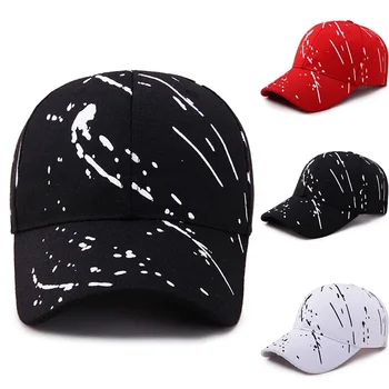 Beyzbol şapkası Graffiti Snapback Hip Hop Kapaklar Açık güneş şapkaları Doruğa Kapaklar Rahat Nötr Nefes Şık siperlikli şapka