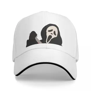 Aracı Bant beyzbol şapkası Erkekler Kadınlar İçin Hayalet Yüz Çığlık Yeni Şapka Moda Doğum Günü Golf Şapkası