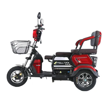 600/800w Elektrikli Üç Tekerlekli Bisiklet Mini Electromobile Moda İstihbarat Ev Pil Alternatif Yürüyüş Aracı