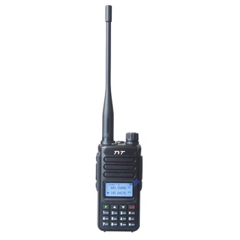 TYT Walkie Talkie TH-UV98 10W VHF UHF Çift Bant Scrambler FM Taşınabilir Analog İki Yönlü Telsiz 10km w / 3200mAh şarj edilebilir pil