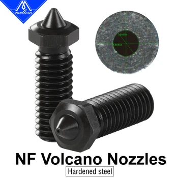Yumuşak 1 Adet NF sertleştirilmiş çelik Keskin Volkan Nozulları Yüksek Sıcaklık V6 Volkan Hotend J-kafa 3D Yazıcı Parçaları