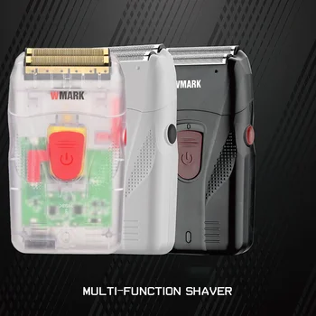 NG-987 klasik tıraş makinesi kafa sakal bıçak pistonlu USB tıraş makinesi elektrikli erkek Jilet NG-987T tıraş makinesi şeffaf elektrikli popüler