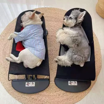 Sallanan sandalye Köpek Kedi Pet yaylı koltuk Taşınabilir Yavru kedi köpek yatağı Yuva Katlanır Ev Konfor Yuva Pet Kedi Köpek Malzemeleri
