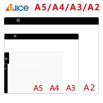 A2/A3/A4 / A5 led ışık Pedi elmas boyama Artcraft kenar ışığı Kutusu kopyalama panosu Dijital Tablet Boyama çizim tableti