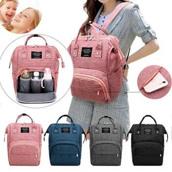 Moda Mumya Analık Bez Torba Büyük Kapasiteli Bez Torba seyahat sırt çantası Hemşirelik Çantası Bebek Bakımı için kadın Moda Çanta