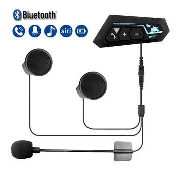 Bluetooth 5.0 Kulaklık Kask Motosiklet Kulaklık Handsfree Moto motorsiklet Motosiklet Kablosuz İnterkom Kulaklık