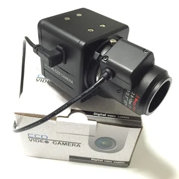 HSmartcam 1/3 inç 700TVL Sony CCD çip ile 2.8-12mm otomatik IRİS Lens Güvenlik OSD Kutusu Kamera Mini CCTV güvenlik kameraları