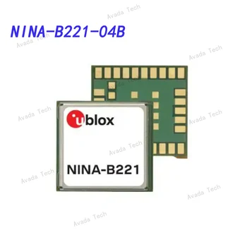 NINA-B221-04B Güvenli endüstriyel çift modlu Bluetooth Modülü, u-connectXpress yazılımı ve anten pimi