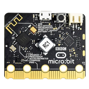 BBC Mikro: Bit V2, ARM Cortex-M4 nRF52833 İşlemci Dahili Hoparlör ve Mikrofon